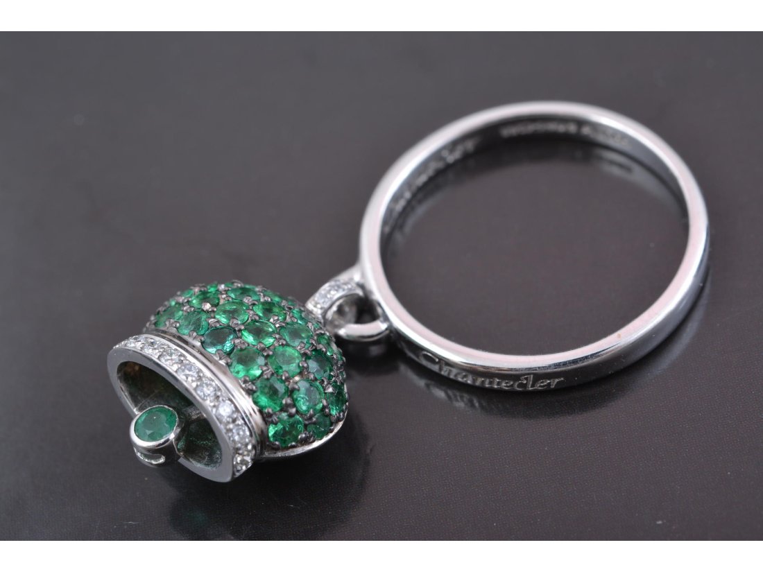 Гарнітур у стилі Chantecler, біле золото