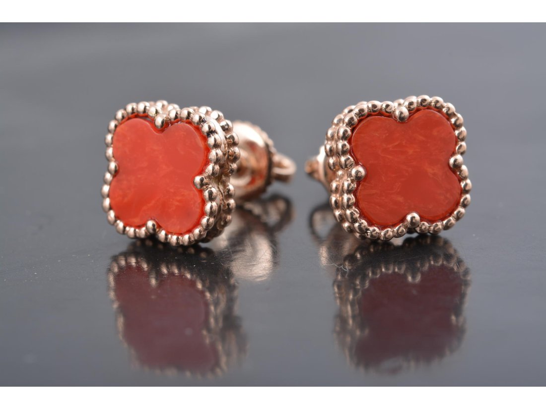 Сережки у стилі Van Cleef & Arpels - Багира