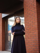 Сукня довга з ангори 270301-1