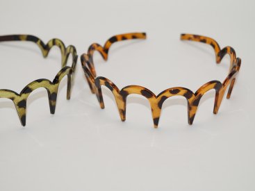 Обруч для волосся, акриловий, не ламається. - Купити