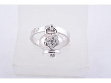 Каблучка з дзвіночком у стилі Chantecler, срібло - Купити