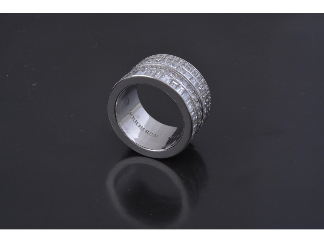 Каблучка в стилі Boucheron з діамантами - Багира