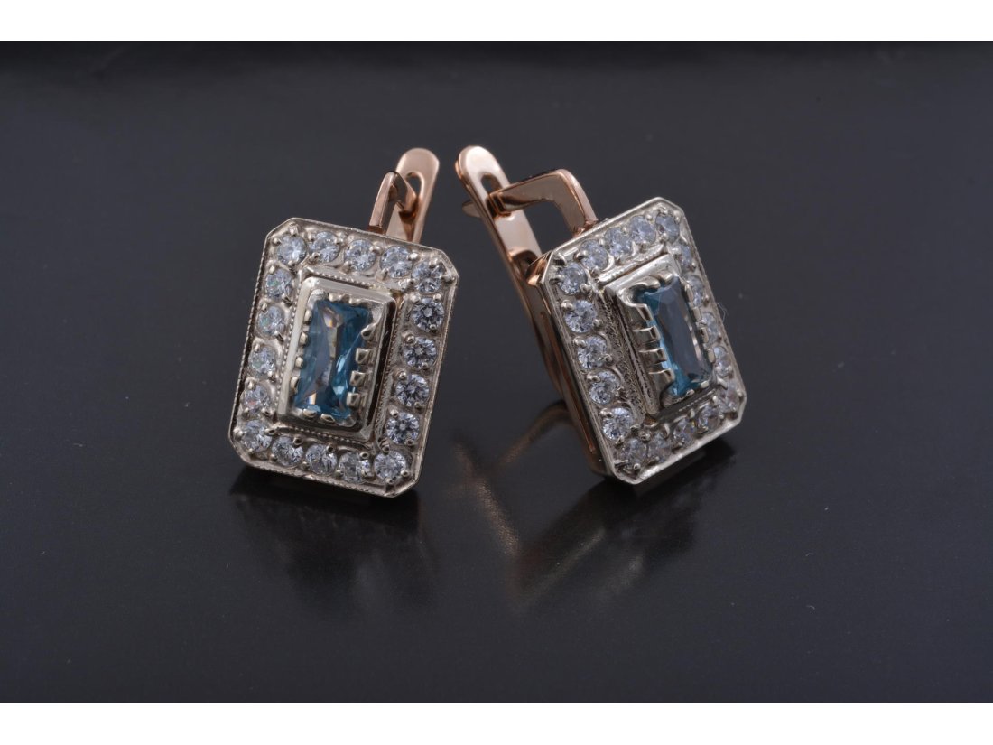 Сережки прямокутні