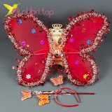 Набор карнавальный крылья бабочки красный, оптом фото 1