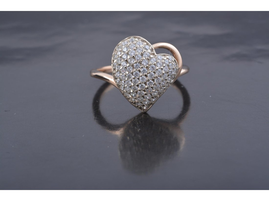 Каблучка жіноча "Серце" - Купити