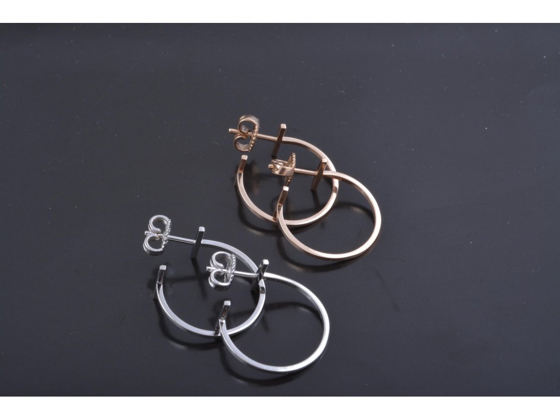 Сережки "Кільця" - Багира