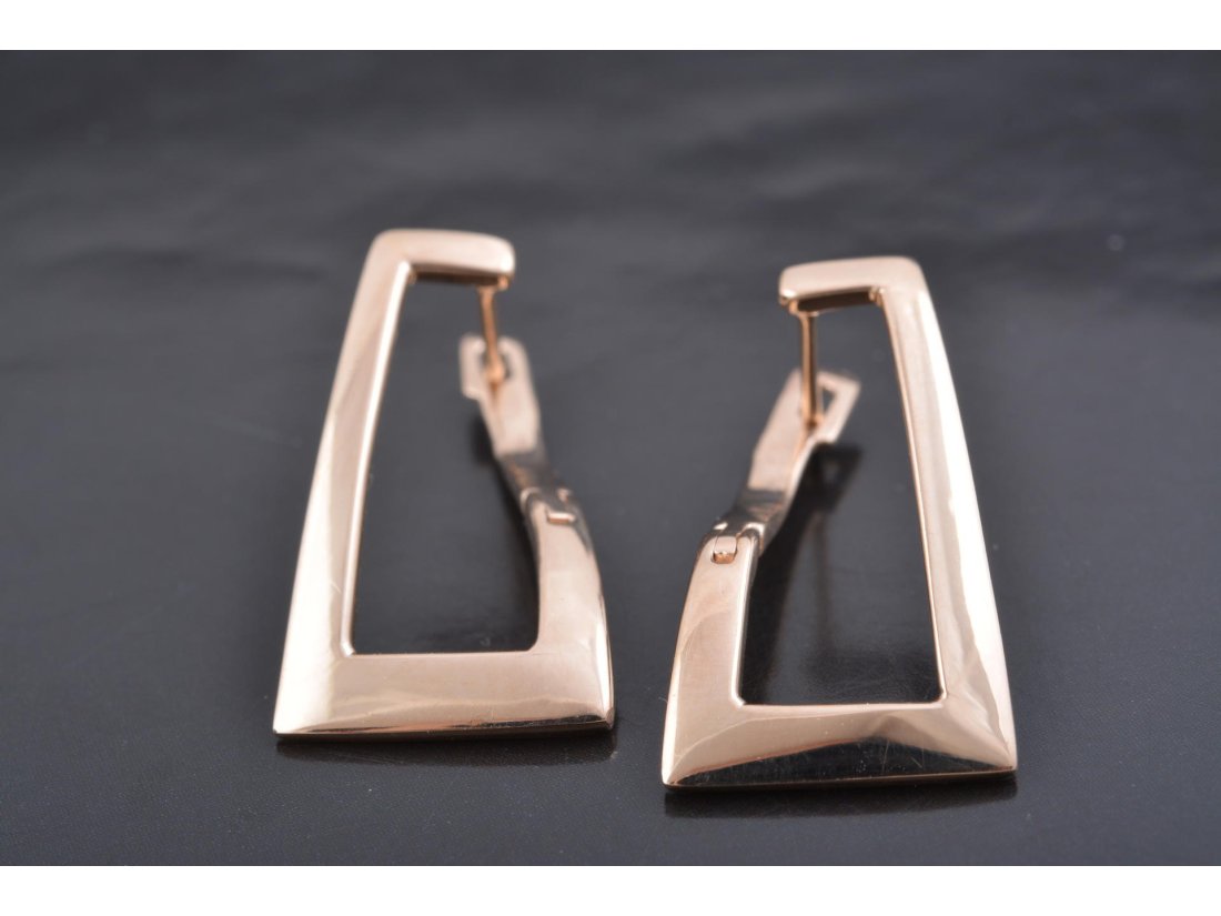 Сережки без каміння