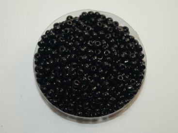 Бісер великий, Китайський. 450 гр. Чорний - Купити