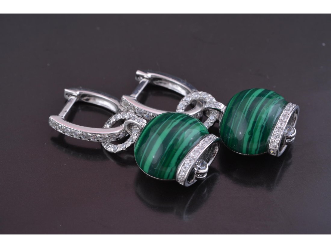 Сережки-дзвіночки у стилі Chantecler, срібло