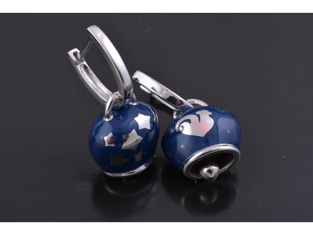 Сережки у стилі Chantecler, срібло - Багира