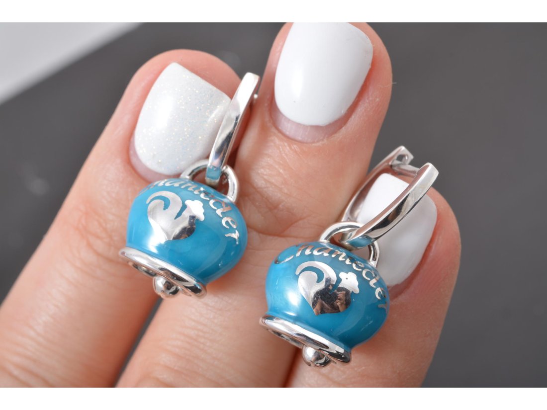 Сережки у стилі Chantecler, срібло