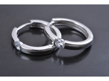 Сережки з цирконієм - Купити