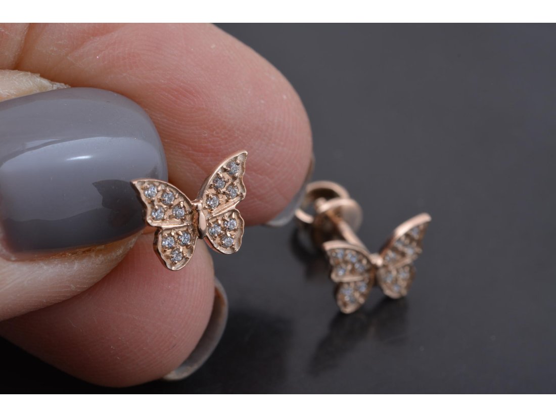 Сережки "Метелик" - Купити