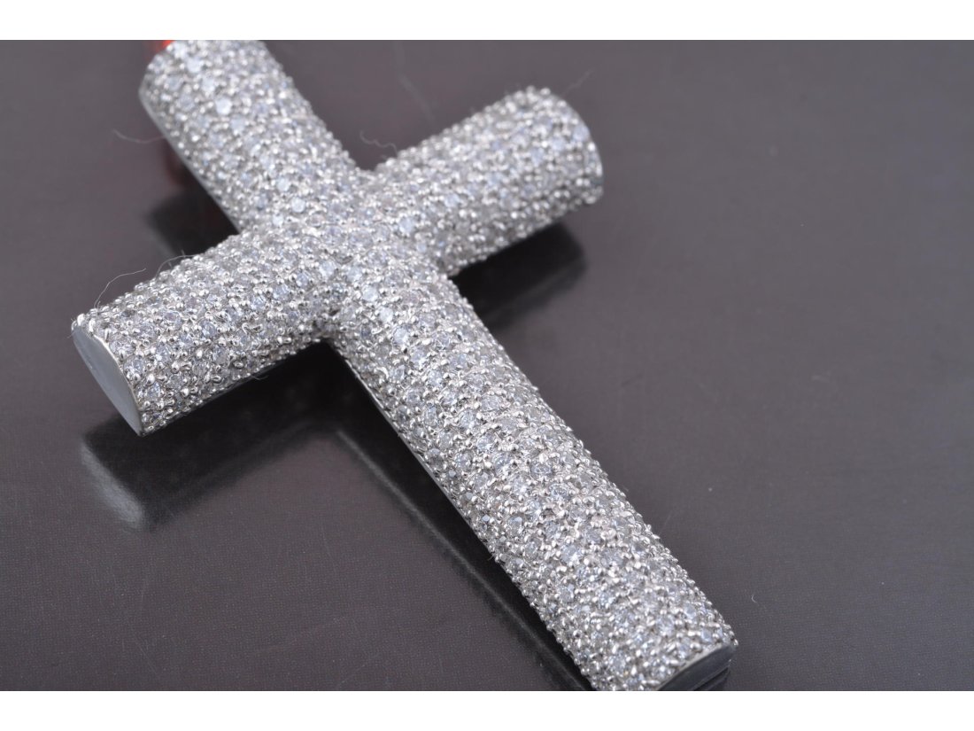 Підвіс Хрест з розсипом каміння