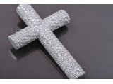 Підвіс Хрест з розсипом каміння