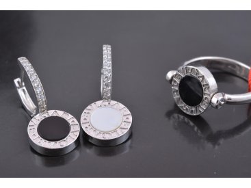 Гарнітур з оніксом та перламутром - Купити