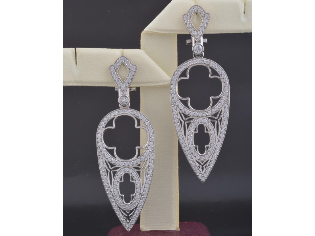 Сережки у стилі Loree Rodkin - Багира