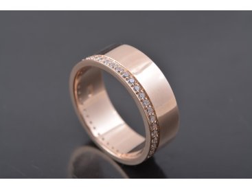 Каблучка під обручку з камінням - Купити