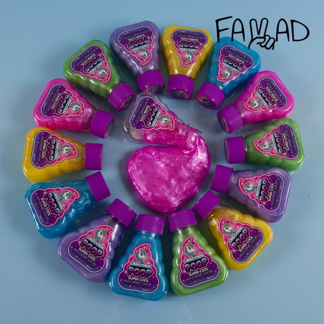 слайм духи единорог оптом, фото 8422