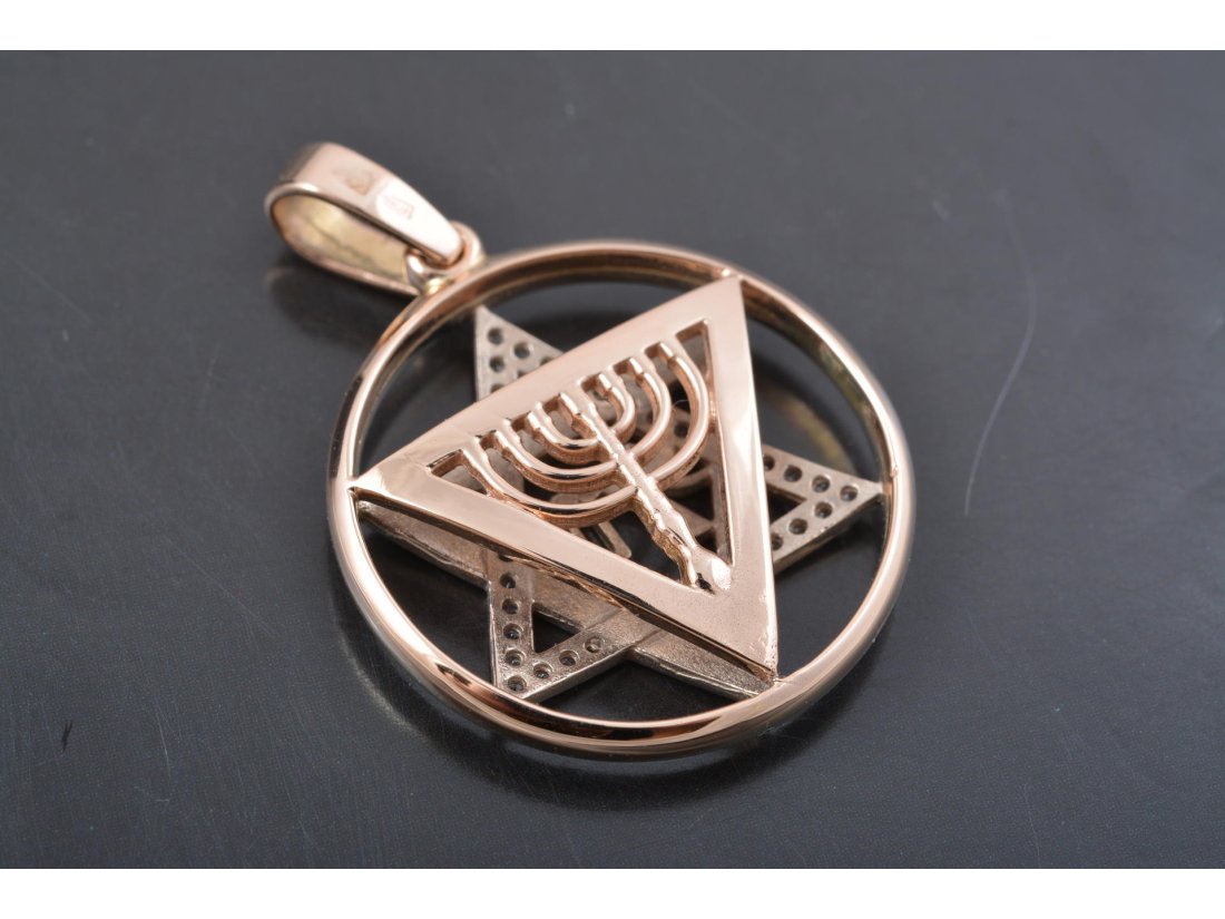 Підвіс "Зірка Давіда" двостороння - Багира