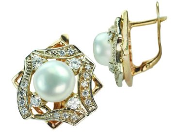 Сережки з перлами - Фото Сережки з перлами - Купити