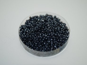 Бісер Дрібний Китайський. 450 г. №12/129 Гематит. - Купити