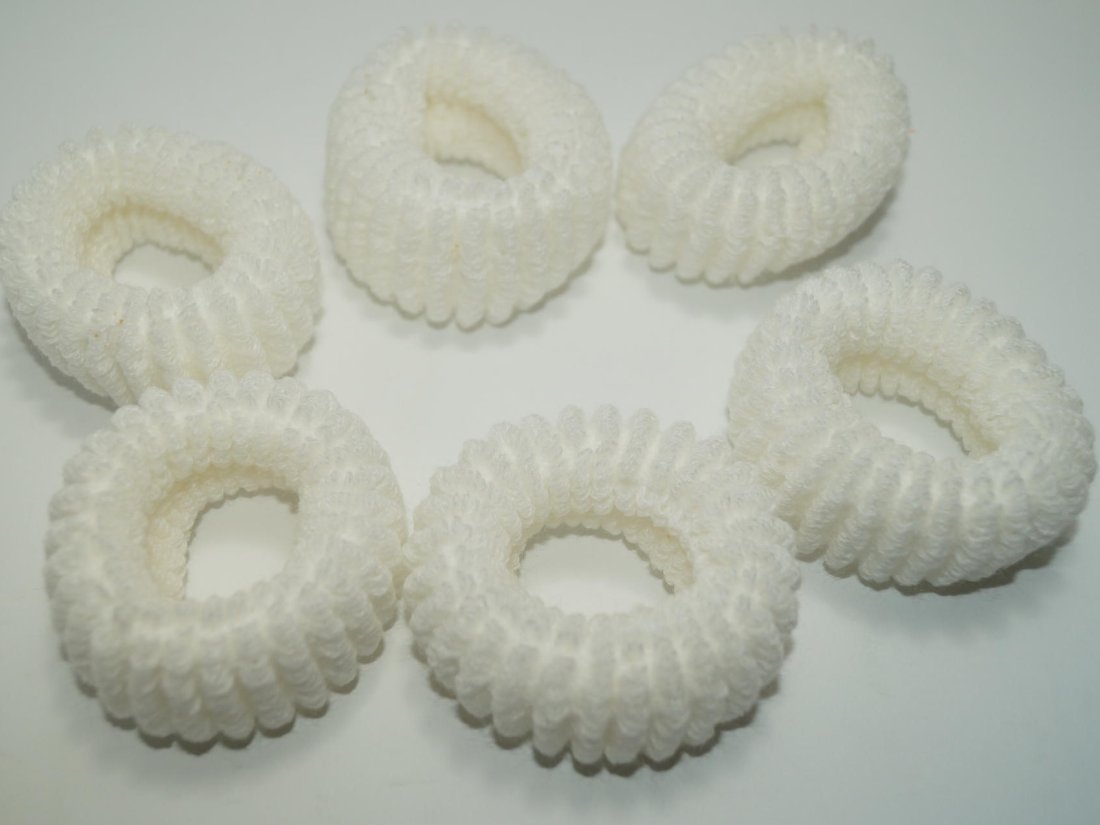 Резинки Barbi. Велика біла. - Кристалік