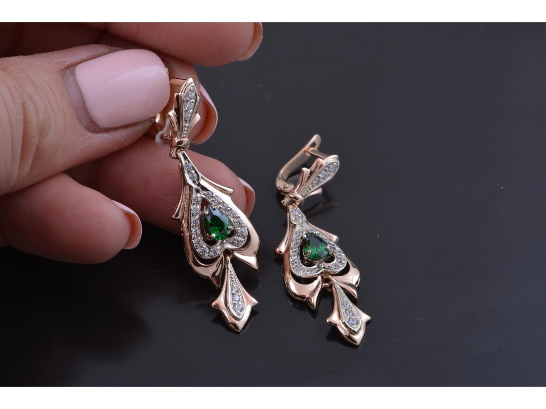 Сережки "Фея" - Багира