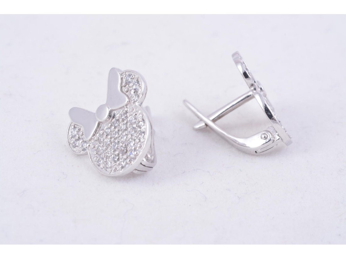 Сережки "Міні Маус" (Minnie Mouse)