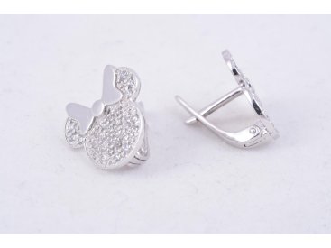 Сережки "Міні Маус" (Minnie Mouse) - Купити