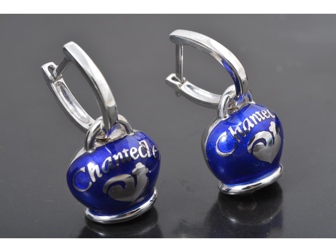 Сережки у стилі Chantecler, срібло - Багира