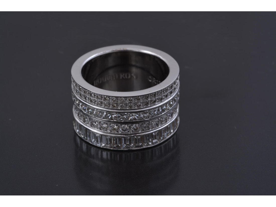 Каблучка в стилі Boucheron з діамантами - Купити