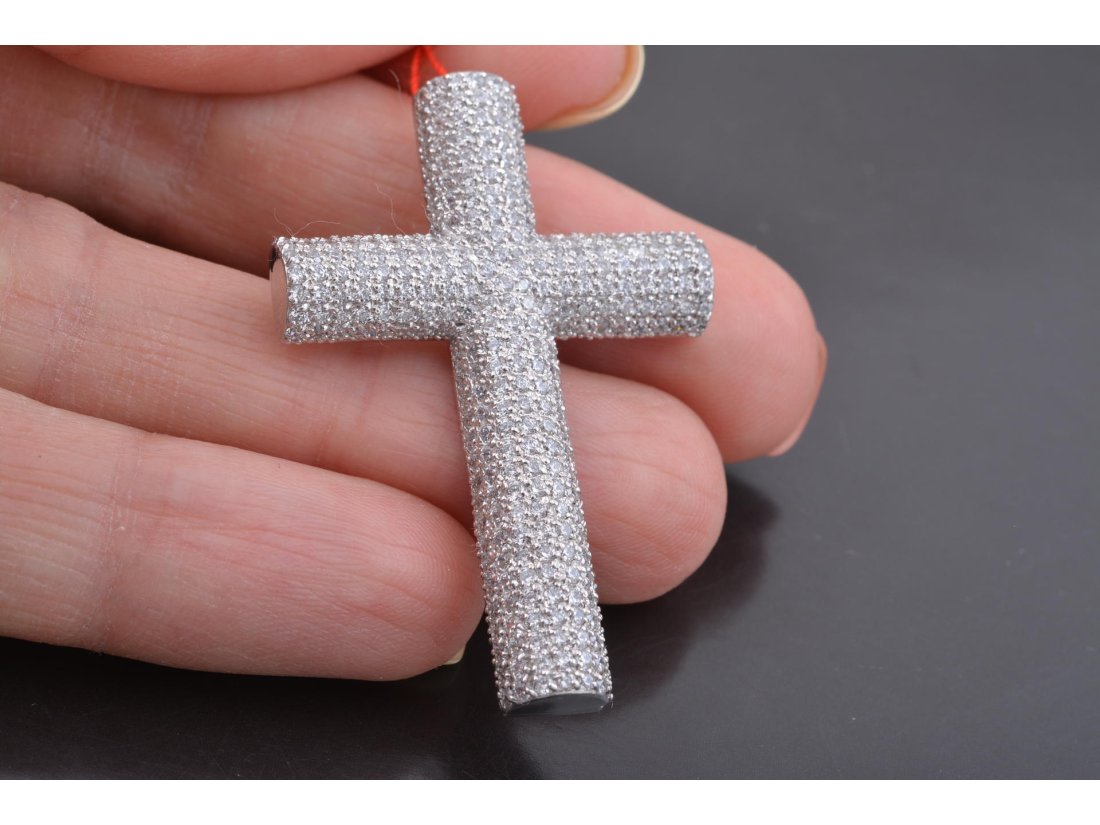 Підвіс Хрест з розсипом каміння - Купити