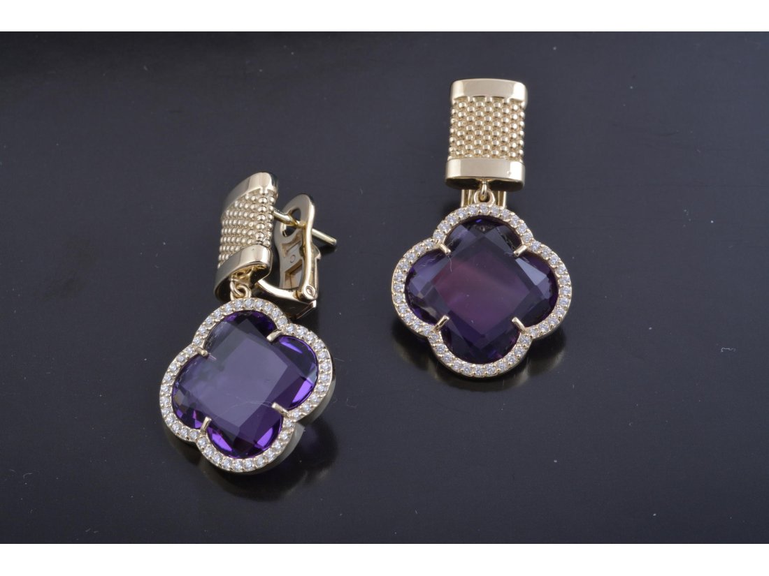 Сережки у стилі Van Cleef & Arpels