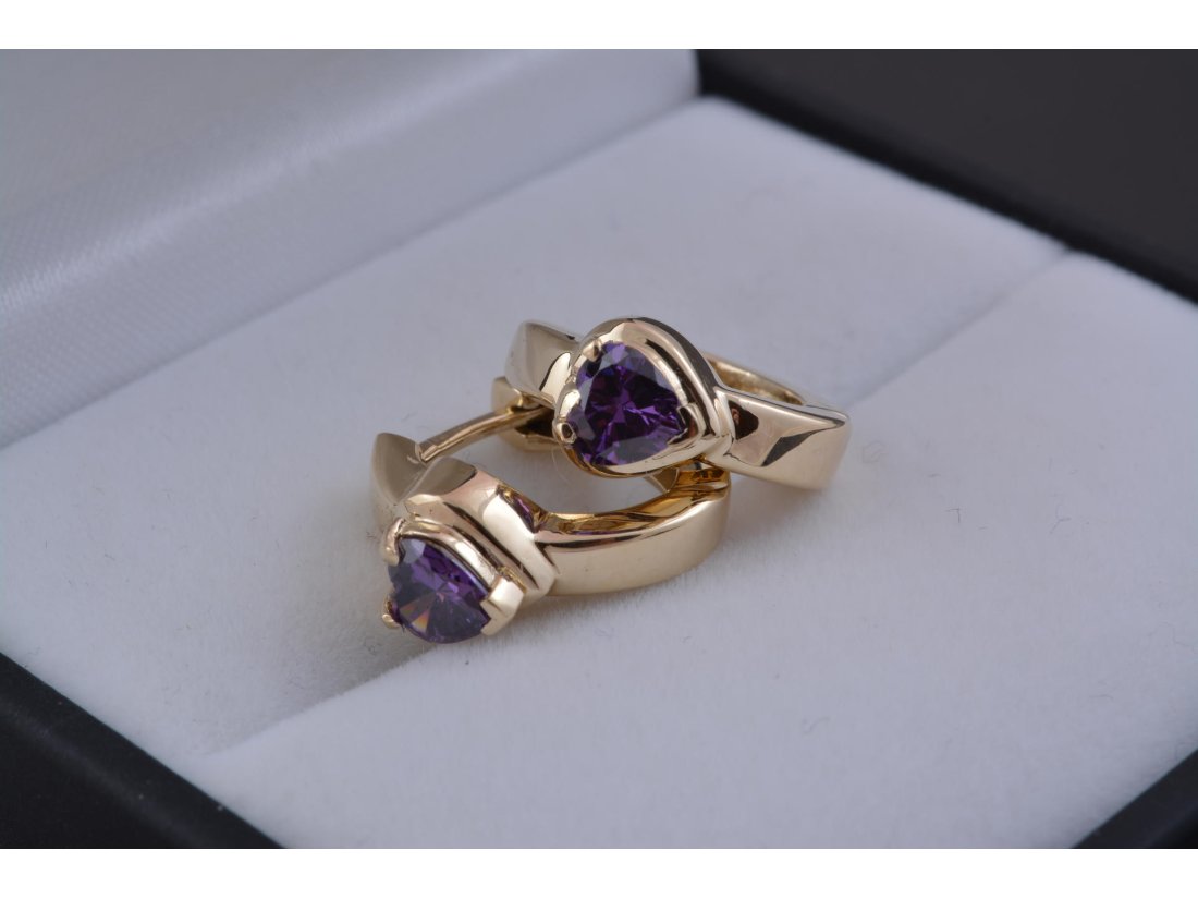 Сережки "Сердечки" - Купити