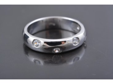 Обручка з камінням - Купити