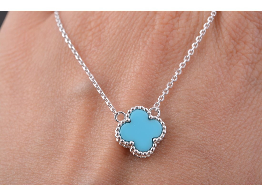 Кольє з бірюзою у стилі Van Cleef - Купити