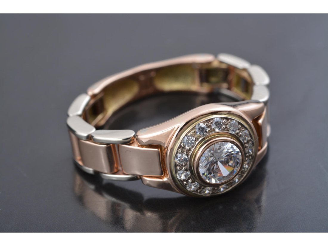 Чоловіча &quot;жива&quot; каблучка &quot;Ролекс&quot; - Купити