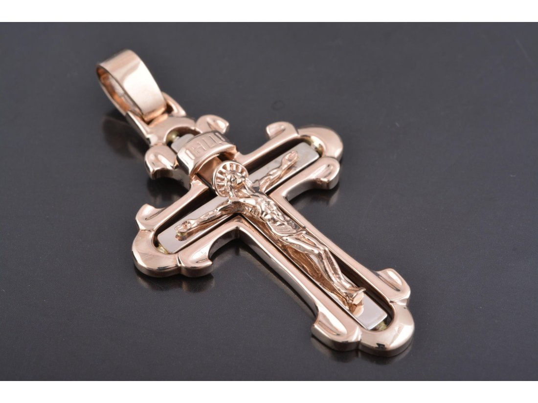 Хрест литий без каміння