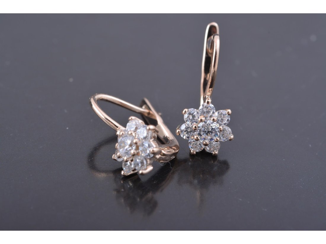 Сережки "Квіточки" - Багира