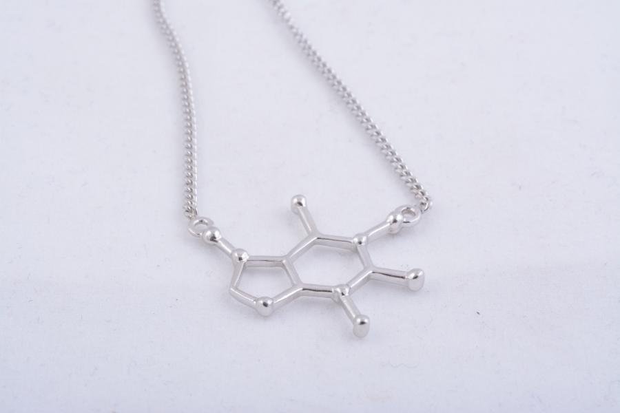 Кольє Молекула "Теобромін" - Фото1 Кольє Молекула "Теобромін"