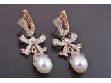 Сережки з перлами