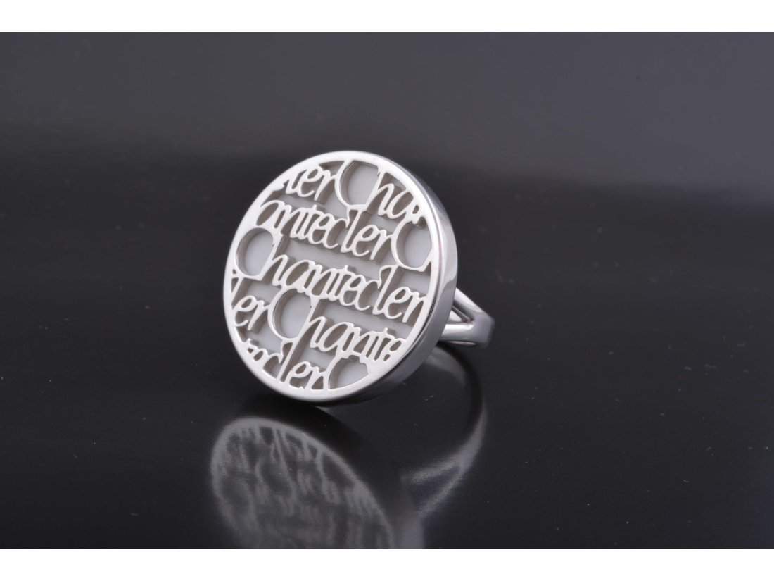 Каблучка з написом у стилі Chantecler