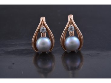 Сережки з перлами - Купити