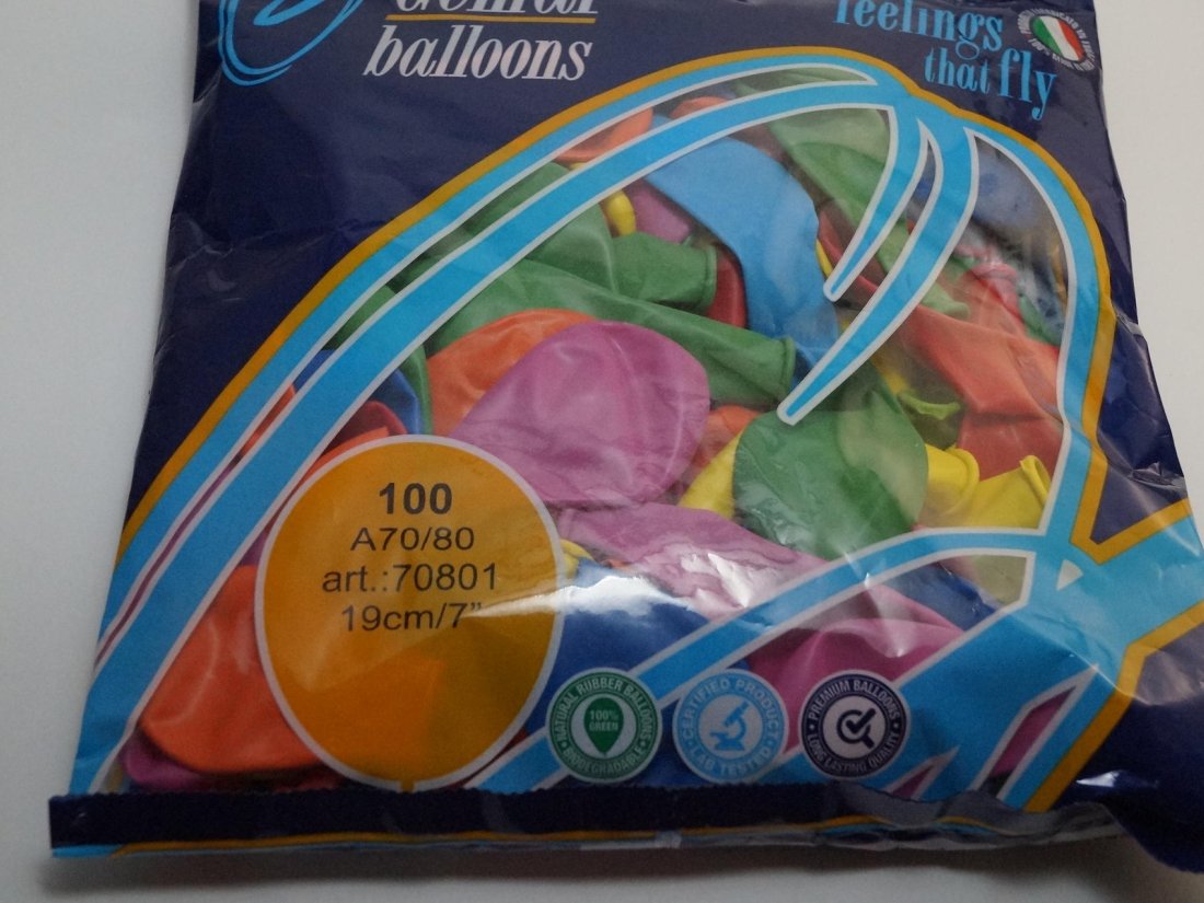 Повітряні кульки A70/80 19см. - Кристалік