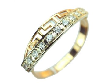 Жіноча каблучка в стилі Versace - Купити