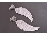 Сережки &quot;Крила&quot; у сріблі