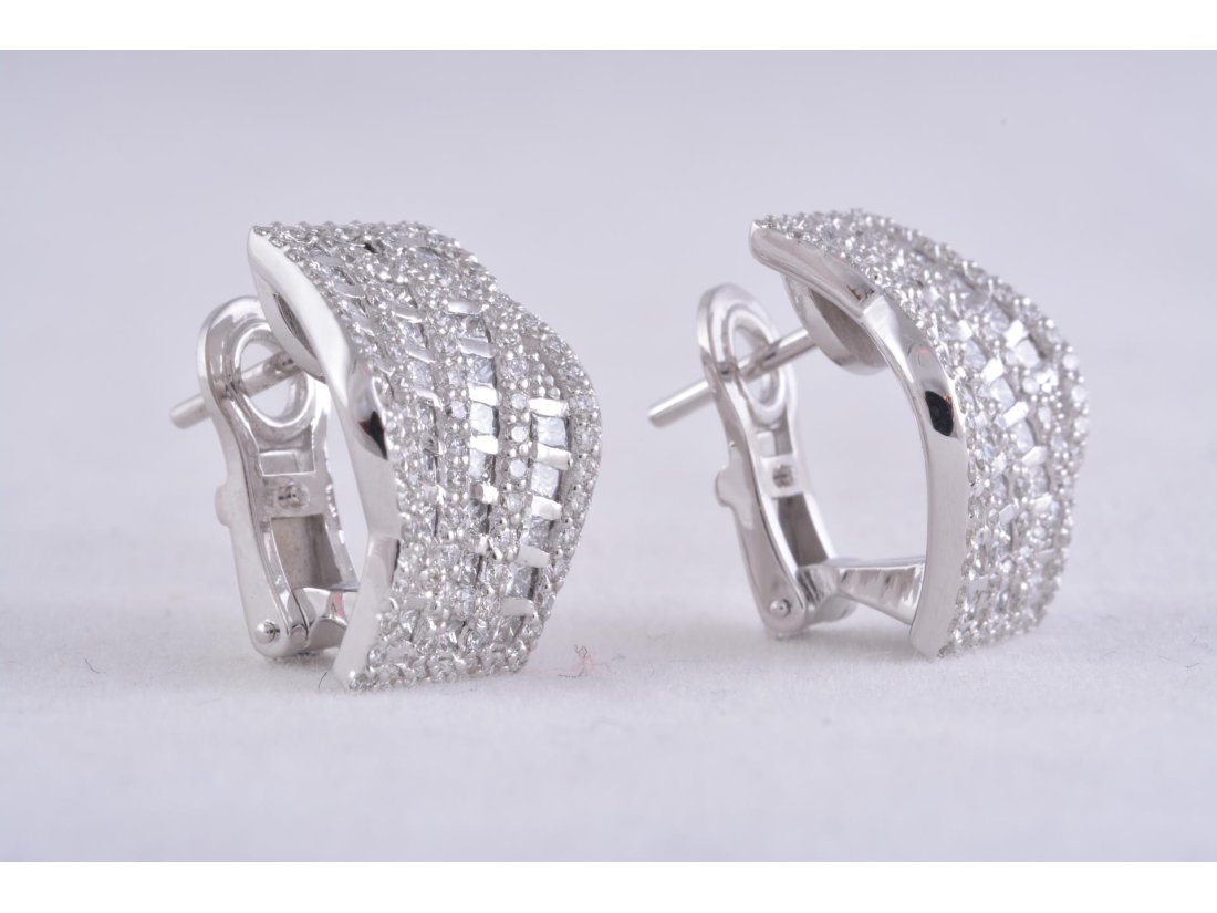 Сережки "Алмазна вишивка" - Купити