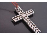 Підвіс Хрест з розсипом каміння