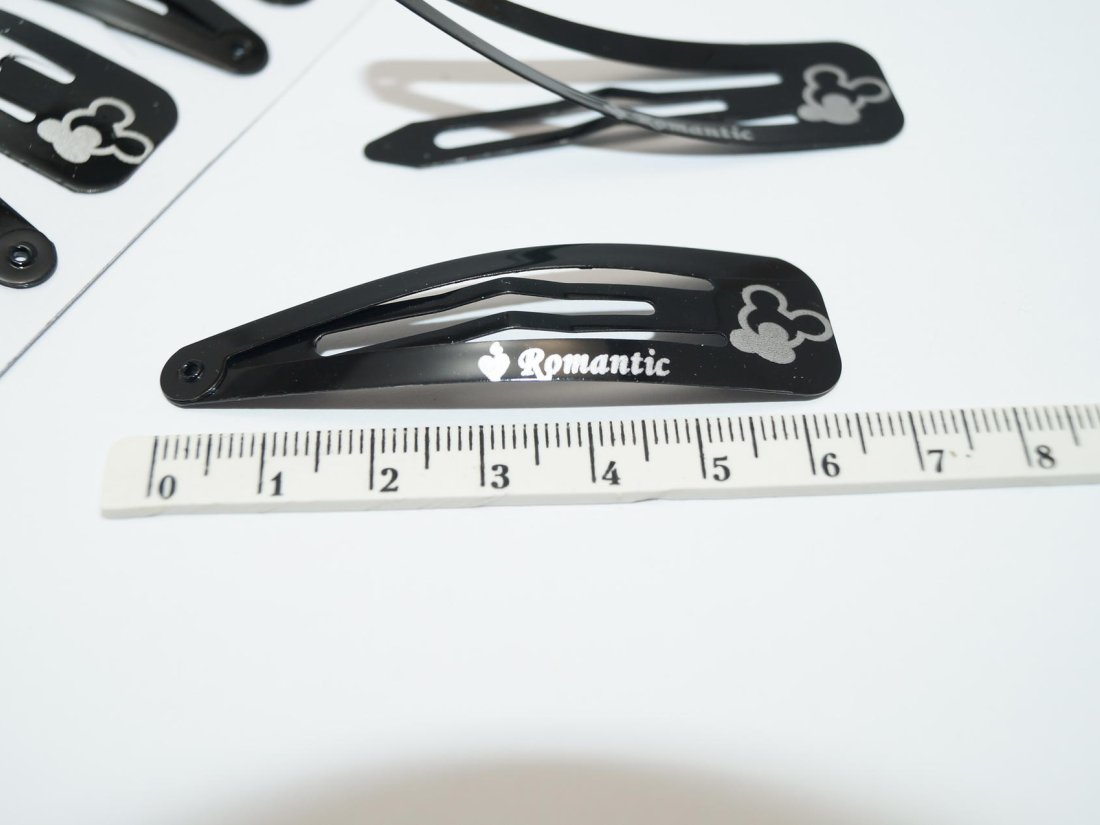 Заколка Тік-так. 6.5 см. - Кристалік